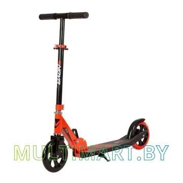 Самокат Novatrack Polis Plastic New 160P.POLIS.RD22 (красный/черный, 2022)